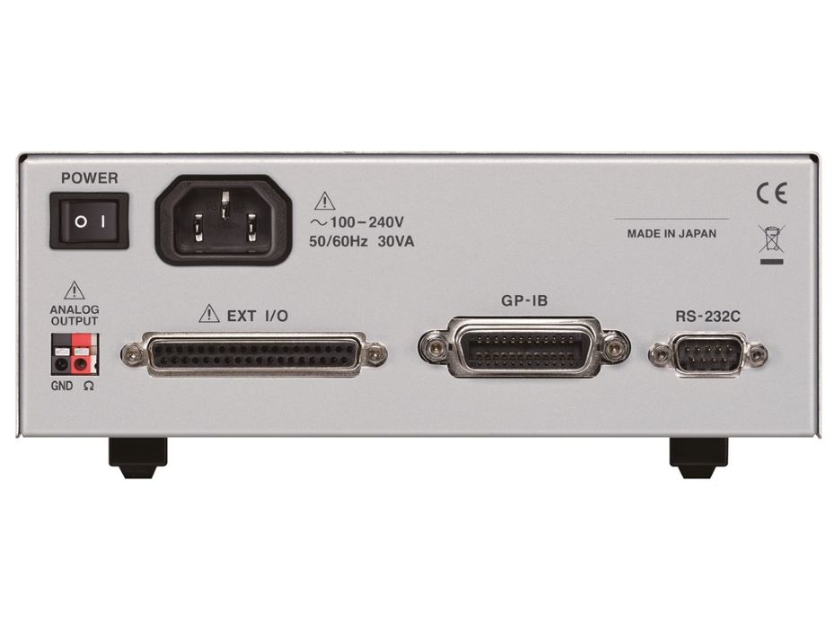 日本日置電池測試儀BT3563的背面 日本日置電池測試儀BT3563的背面