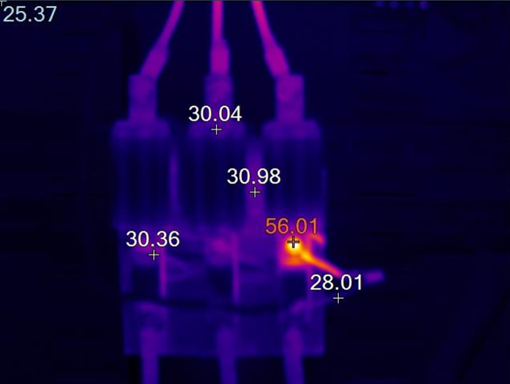 單相開(kāi)關(guān)過(guò)熱熱像圖 單相開(kāi)關(guān)過(guò)熱熱像圖