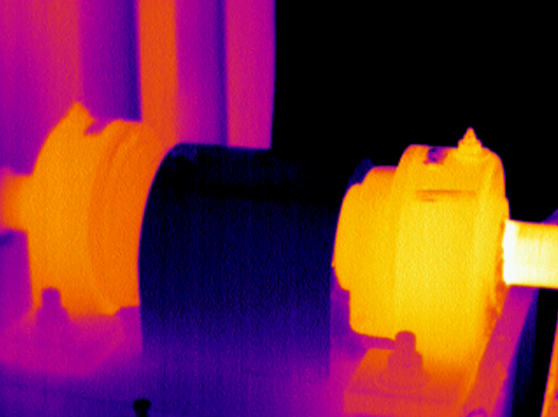 軸承過(guò)熱熱像圖 軸承過(guò)熱熱像圖