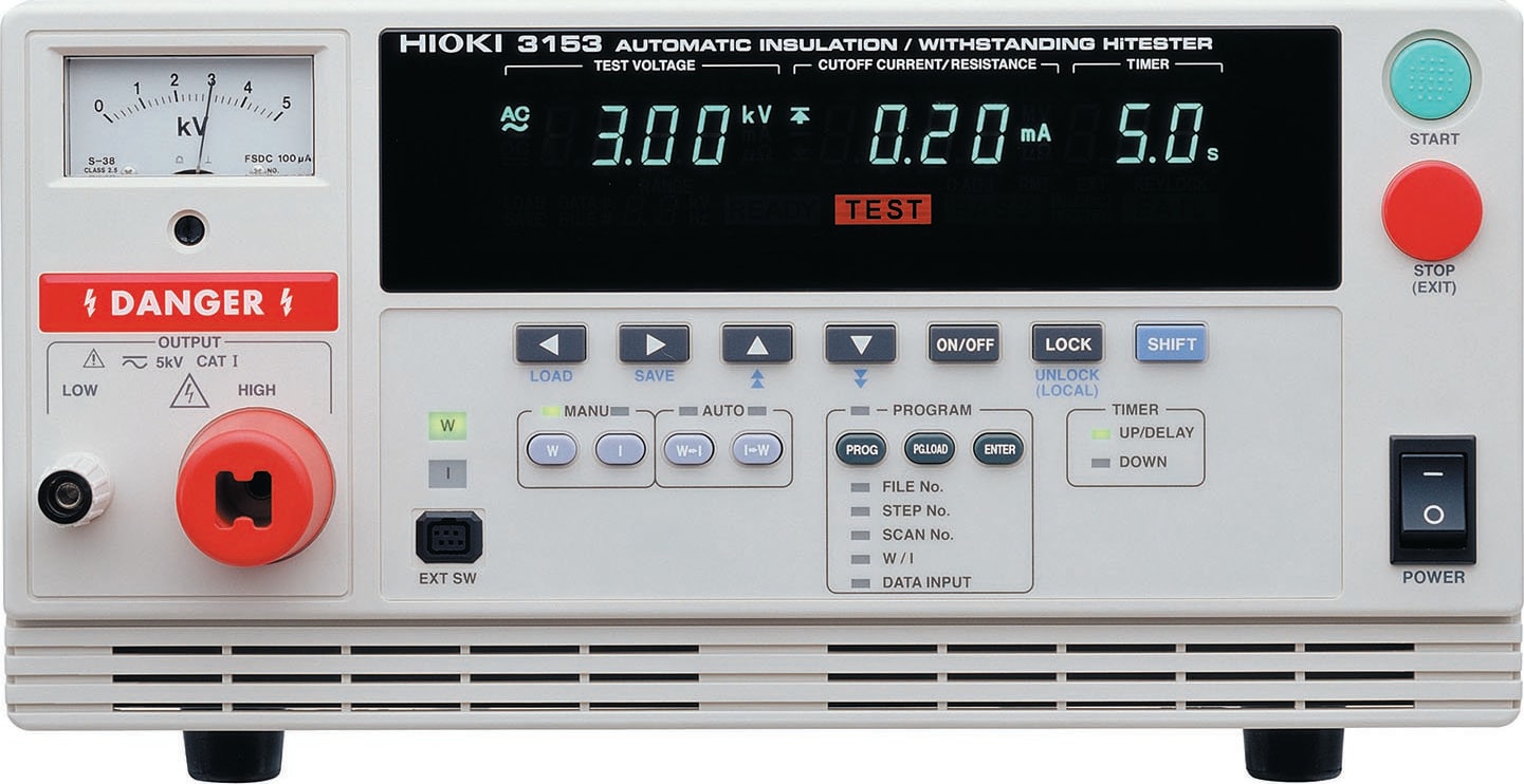 自動絕緣/耐壓測試儀 3153 Hioki_3153自動絕緣/耐壓測試儀