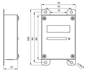 KANOMAX 6333外形尺寸 外形尺寸
